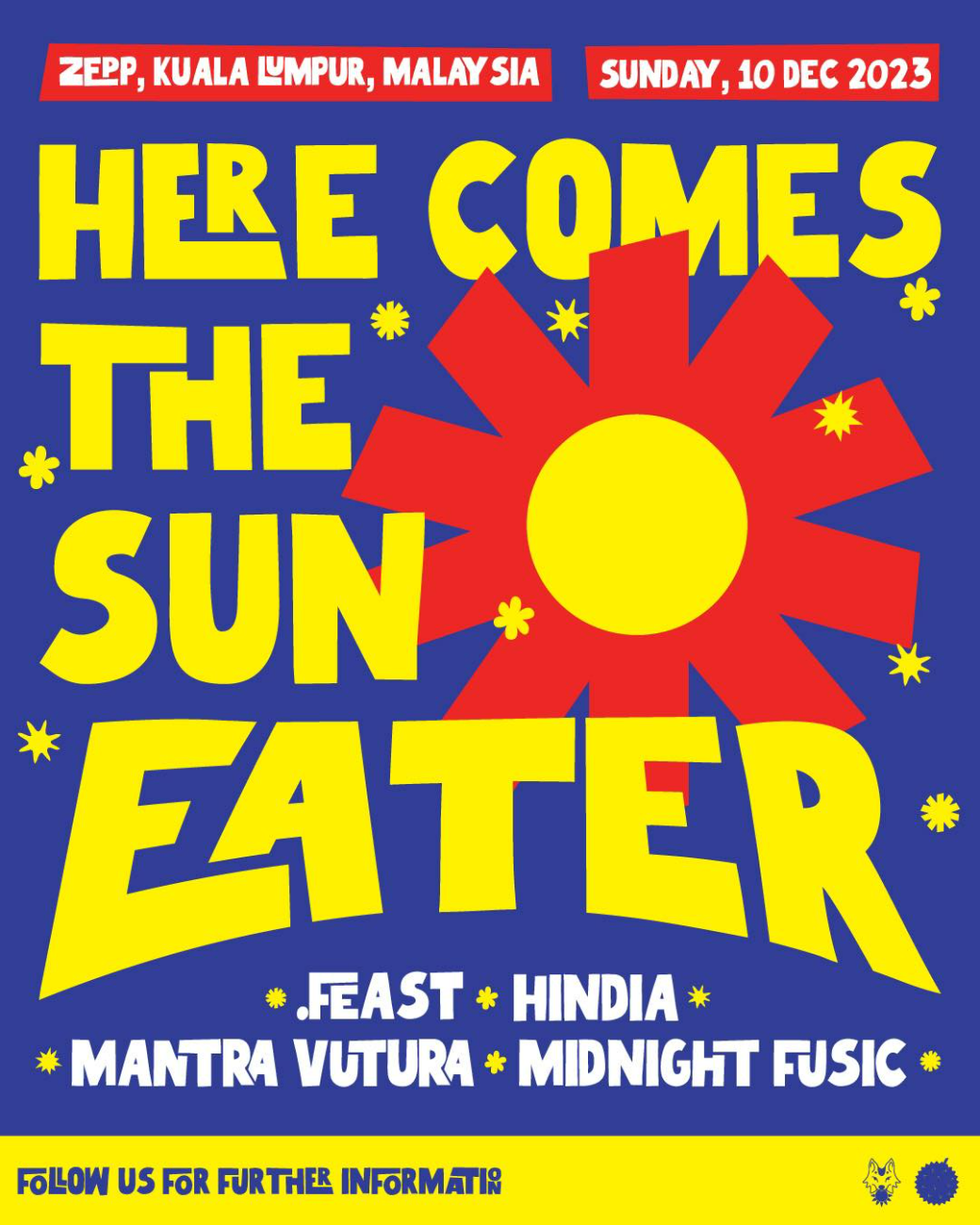 Here Comes The Sun Eater │Hindia, Feast, Mantra Vutura dan Midnight Fusic