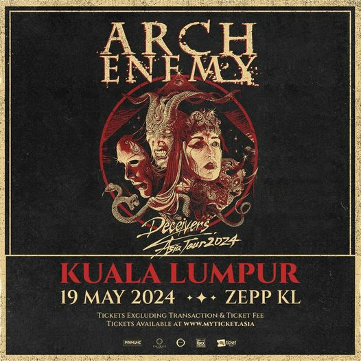 Arch Enemy │Arch Enemy Deceivers Asia Tour 2024