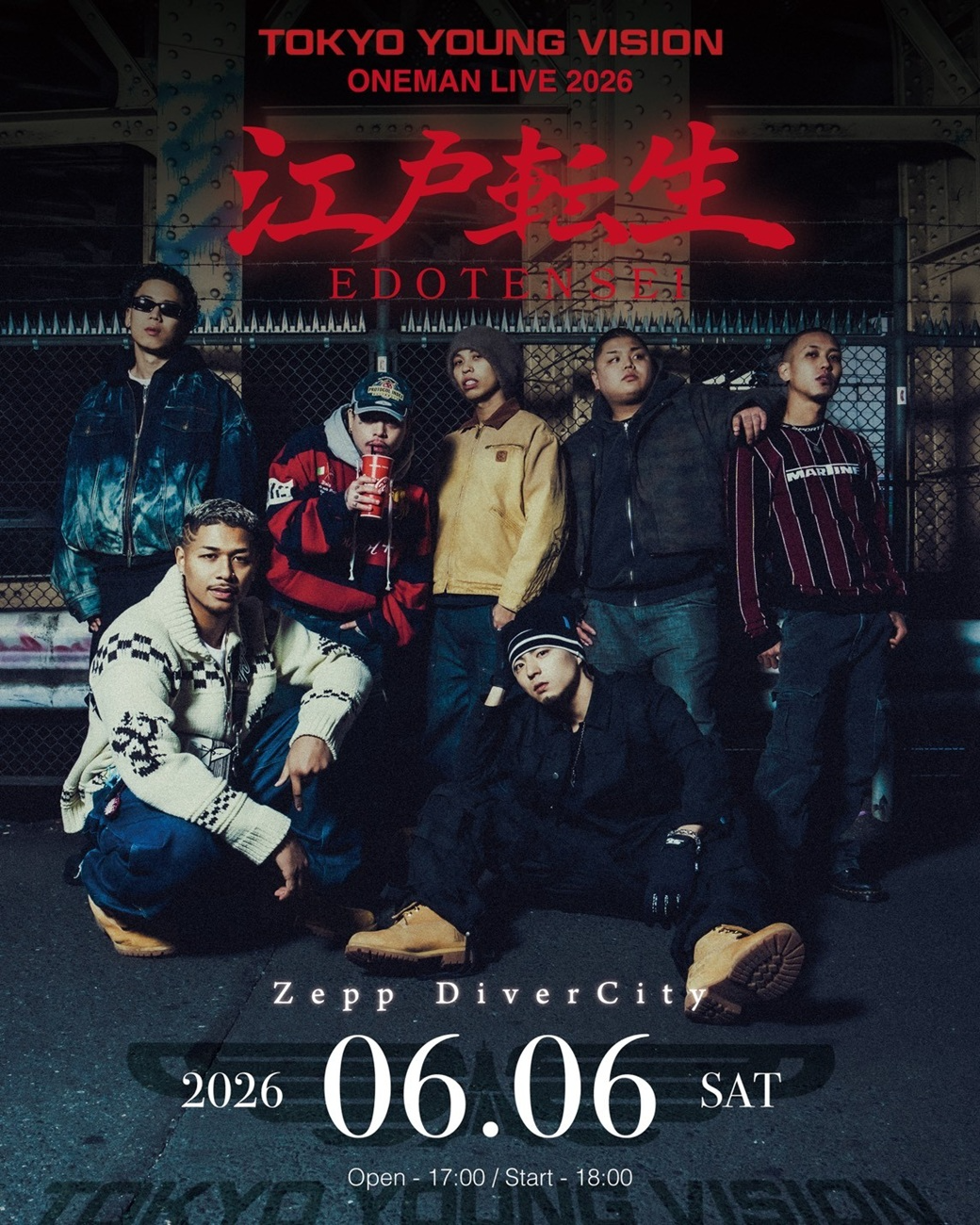 TOKYO YOUNG VISION│Tokyo Young Vision ONEMAN LIVE "EDOTENSEI "