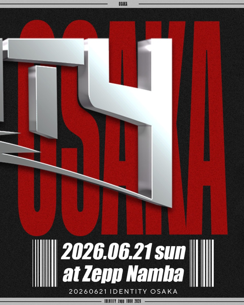 IDENTITY -OSAKA-│