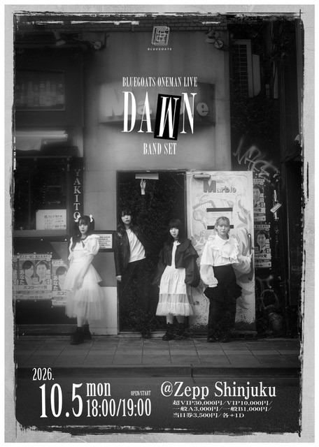 BLUEGOATS│BLUEGOATS ONEMAN LIVE "DAWN" -BAND SET-