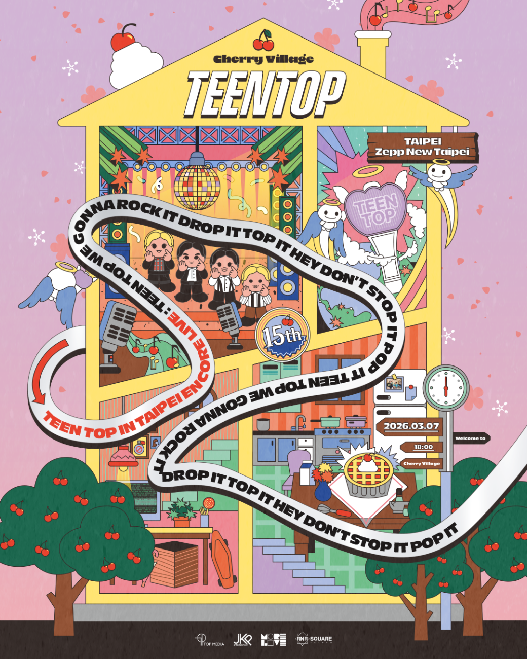 TEEN TOP│TEEN TOP IN TAIPEI ENCORE LIVE : TEEN TOP WE GONNA ROCK IT DROP IT TOP IT HEY DON’T STOP IT POP IT TEEN TOP WE GONNA ROCK IT DROP IT TOP IT HEY DON’T STOP IT POP IT