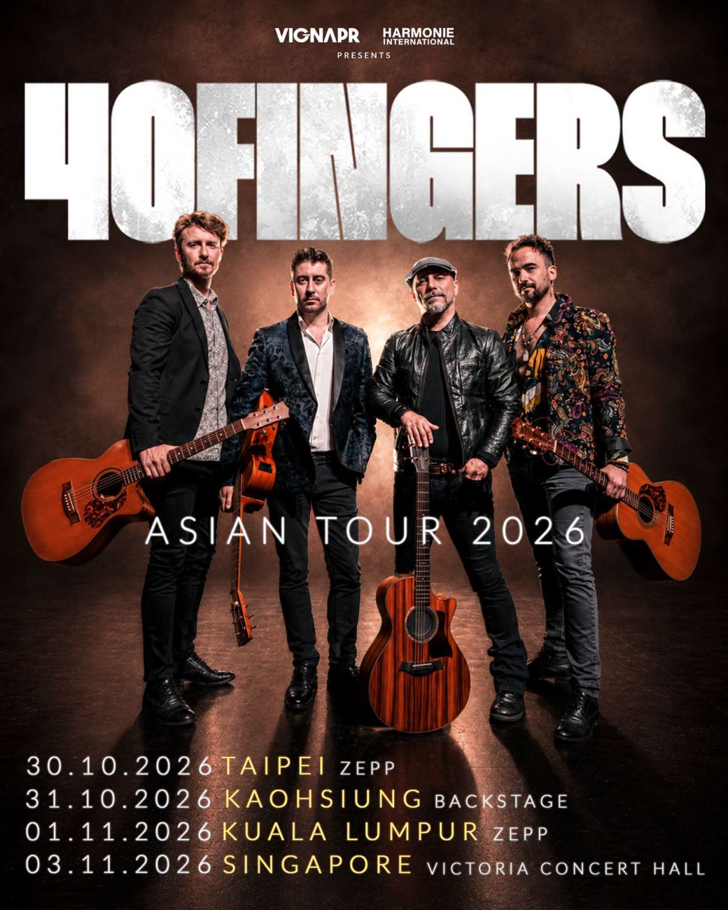 40 Fingers│𝗙𝗢𝗥𝗧𝗬 𝗙𝗜𝗡𝗚𝗘𝗥𝗦 𝗔𝗦𝗜𝗔𝗡 𝗧𝗢𝗨𝗥 𝟮𝟬𝟮𝟲