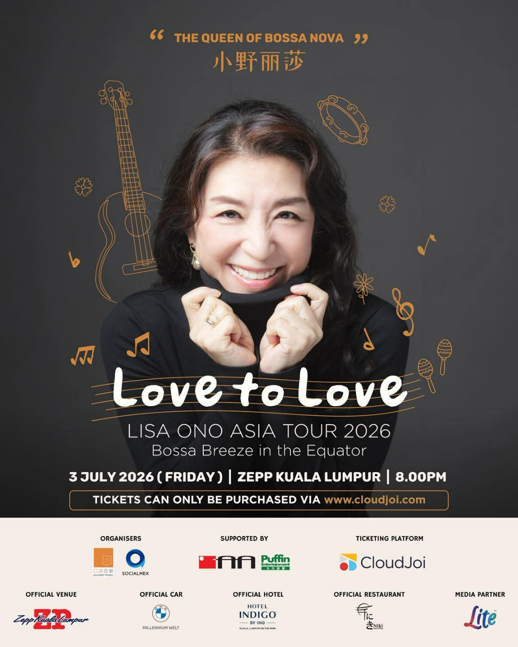 Lisa Ono│LOVE TO LOVE - LISA ONO Live in Kuala Lumpur