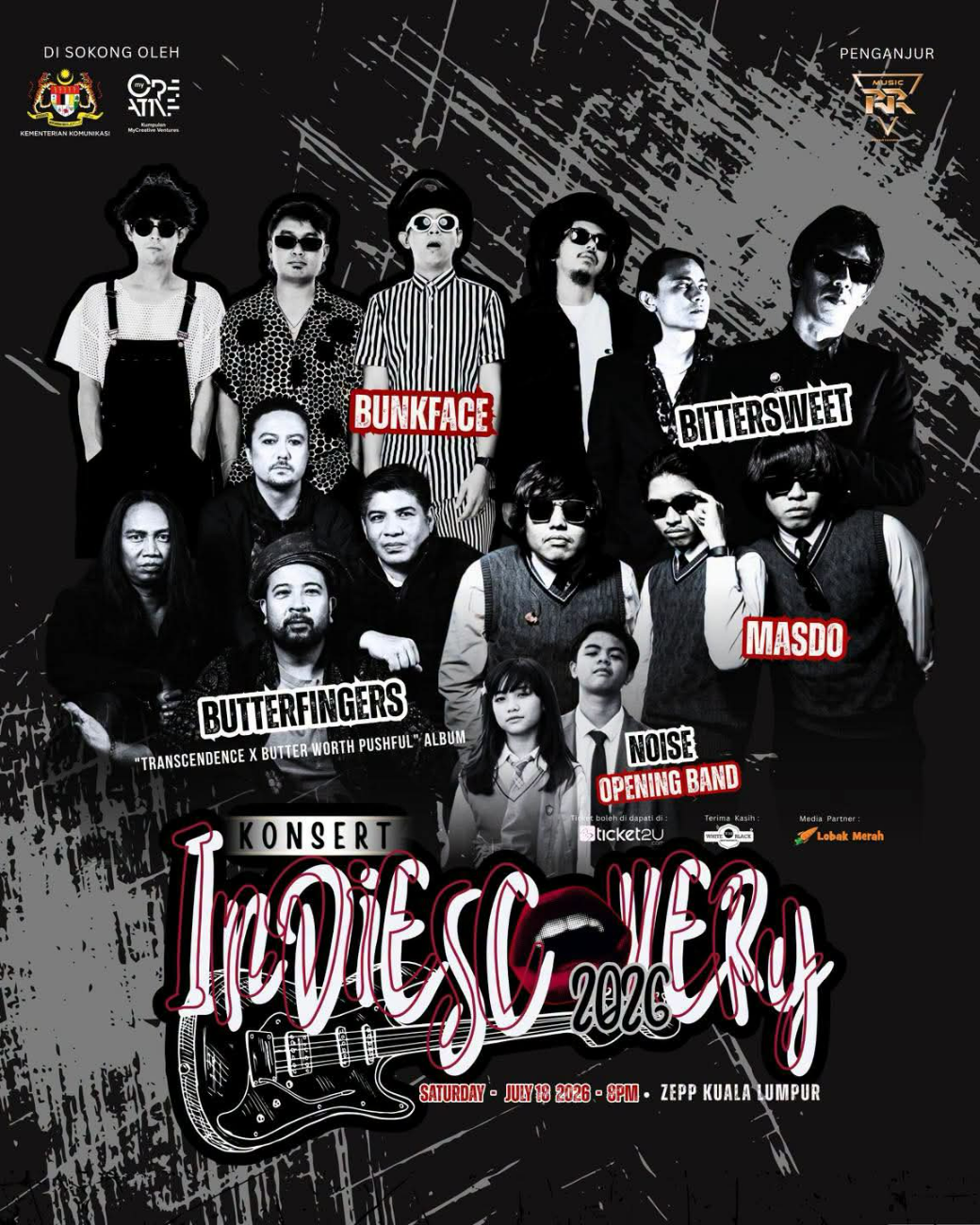 Indiescovery 2026&nbsp;│Konsert Indiescovery