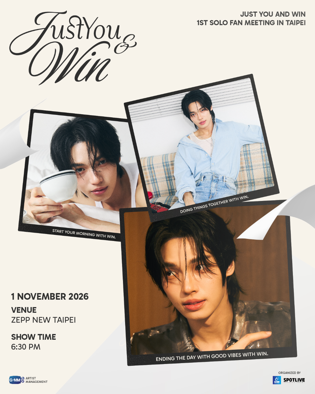 AlmondProgress、Sky、Nani│JUST YOU & WIN 1ST SOLO FAN MEETING IN TAIPEI