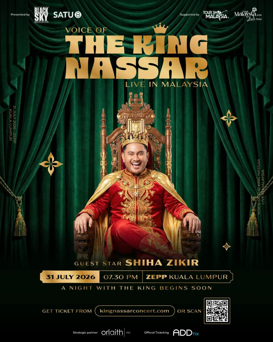 Nassar&nbsp;│Voice of The King Nassar Live in Kuala Lumpur