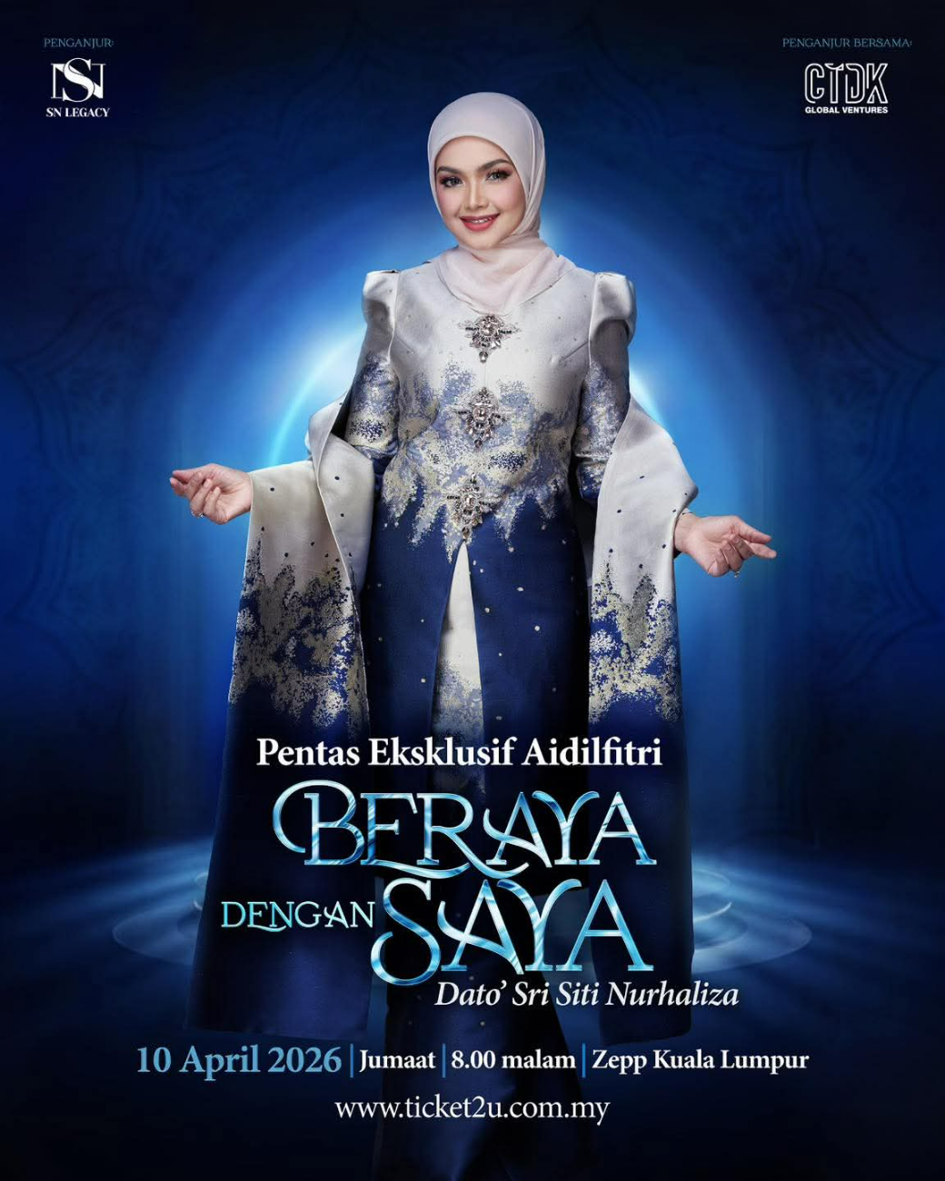 Siti Nurhaliza showcase│Pentas Eksklusif Aidilfitri Beraya Dengan Saya Dato' Sri Siti Nurhaliza