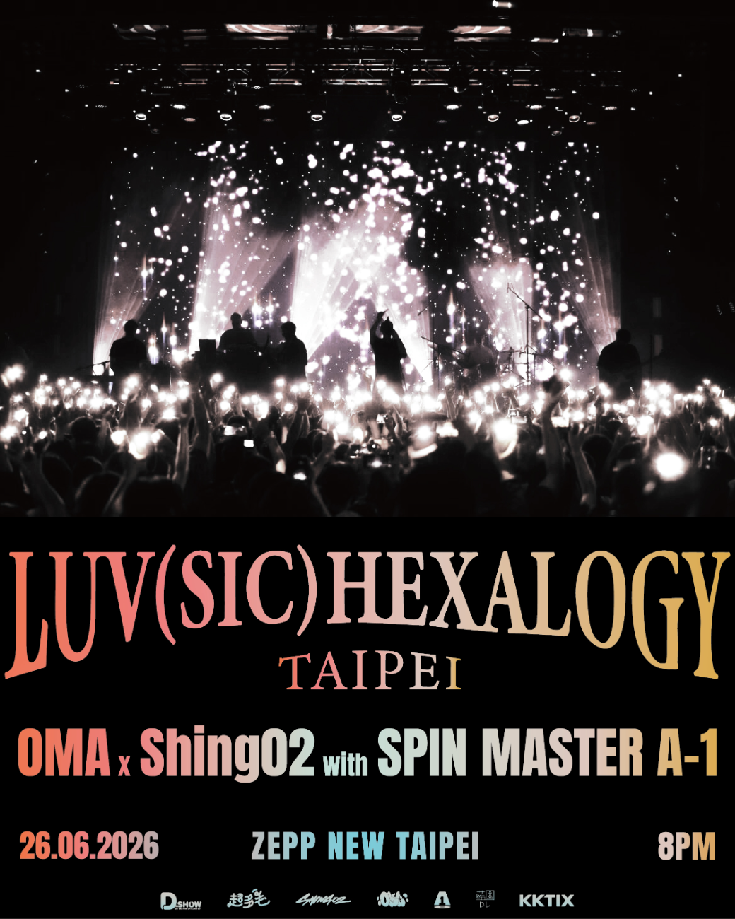 Shing02│LUV (SIC) HEXALOGY : 2026 Asia Tour — 台灣站