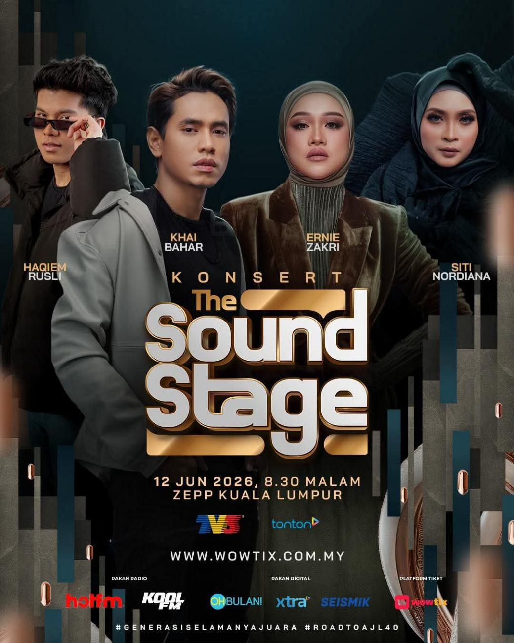 Hitstoria AJL&nbsp;│Konsert The SoundStage&nbsp;