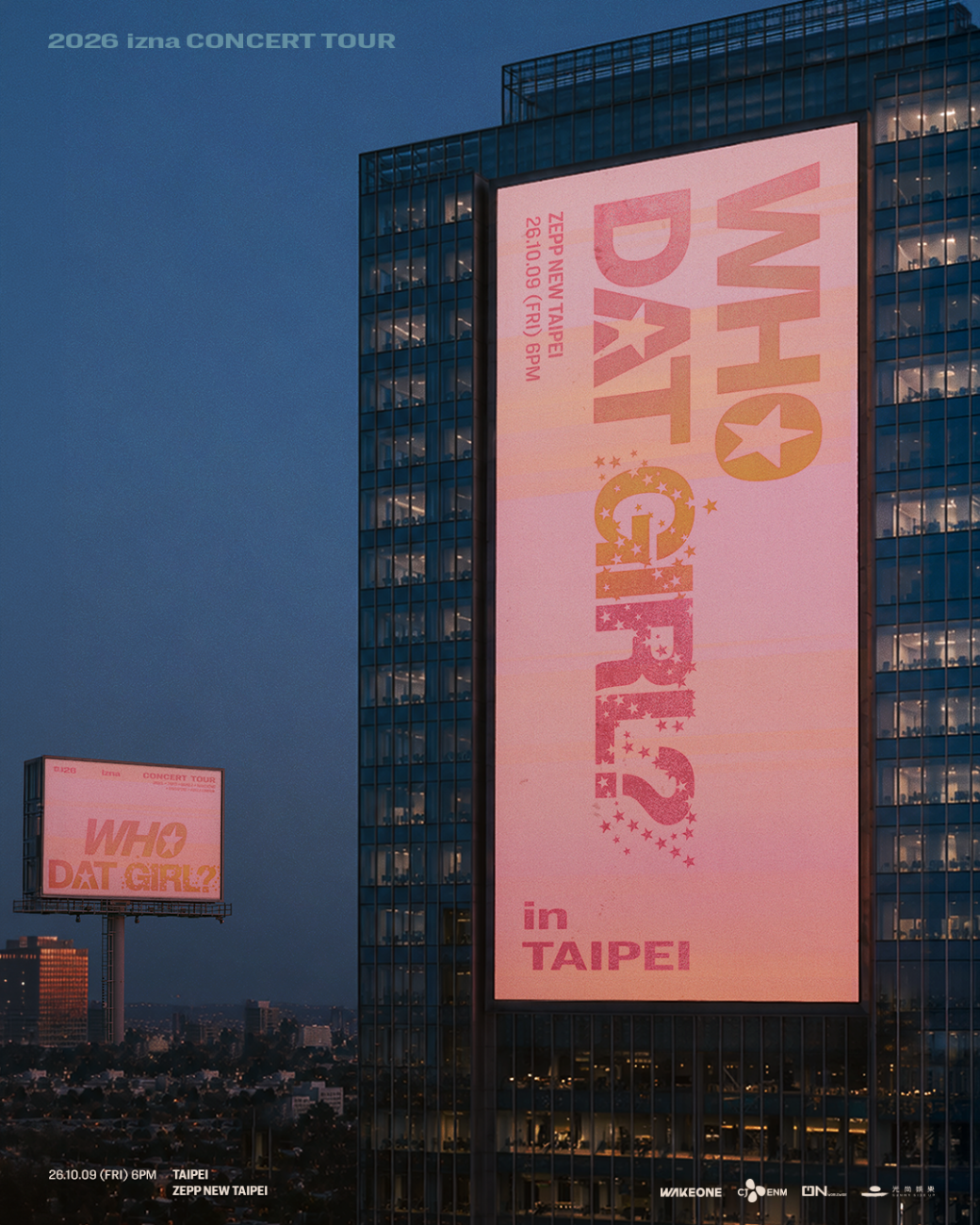Izna│2026 izna Concert Tour: WHO DAT GIRL? in TAIPEI