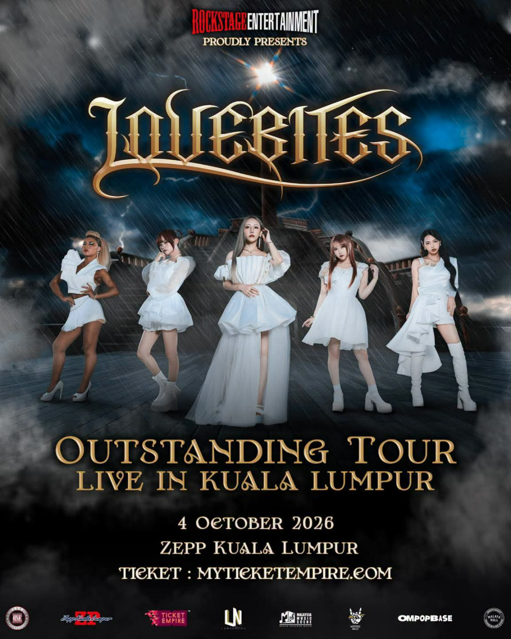 Lovebites&nbsp;│Rockstage XIIIth Concert: Lovebites Outstanding Tour Live in Kuala Lumpur