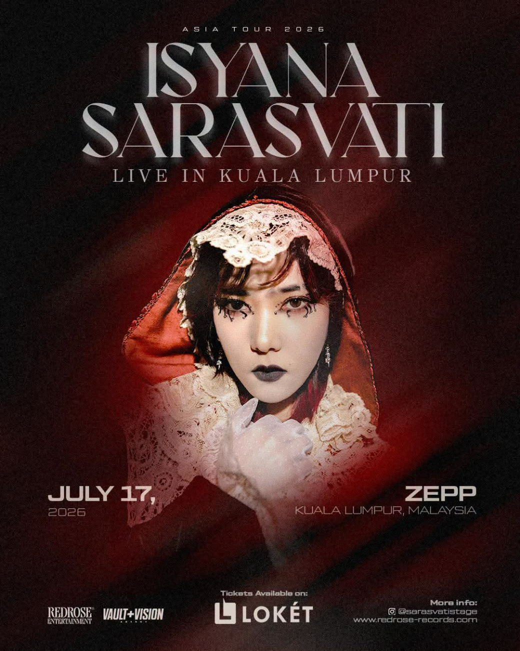 Isyana Sarasvati&nbsp;│ISYANA SARASVATI LIVE IN KUALA LUMPUR
