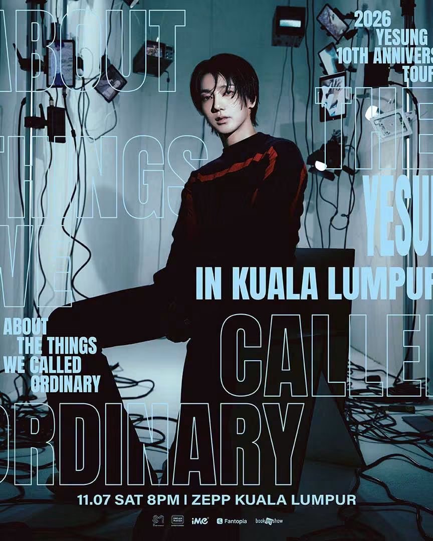 Yesung&nbsp;│2026 YESUNG 10TH ANNIVERSARY TOUR - ABOUT THE THINGS WE CALLED ORDINARY IN KUALA LUMPUR